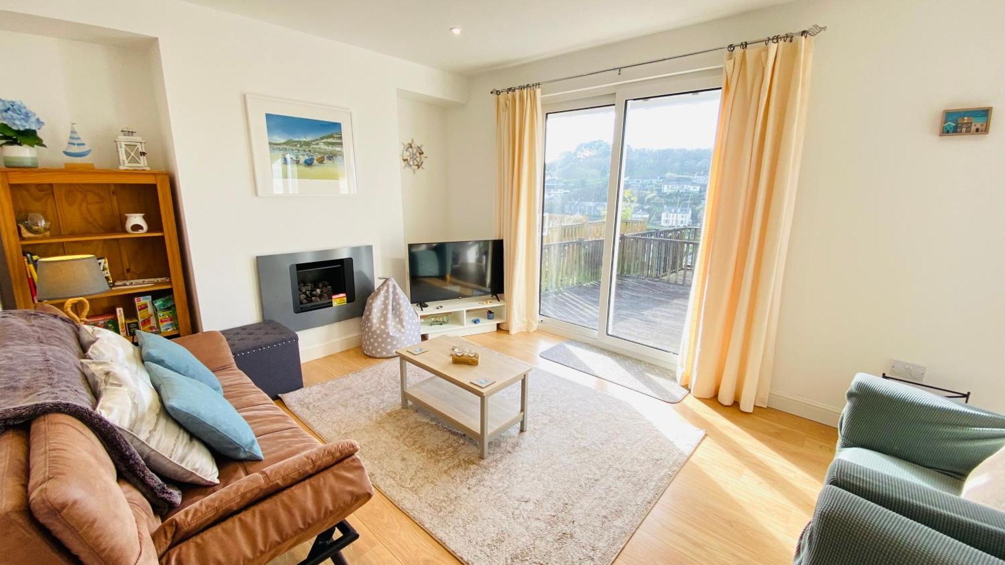 The Hillocks, Looe - Two Bedroom House With Fabulous Views Of Looe Town And Harbour Exteriér fotografie